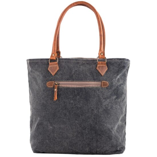 Black Cream Tote Bag - Image 4