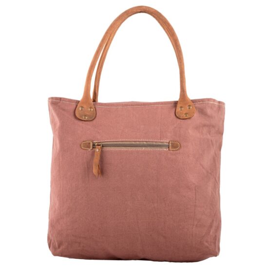 Dusky Pink Tote Bag - Image 3