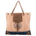 Beige Tote Bag