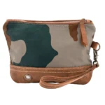 Camouflage Leather Pouch