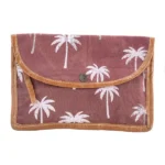 Tropical Canvas Clutch