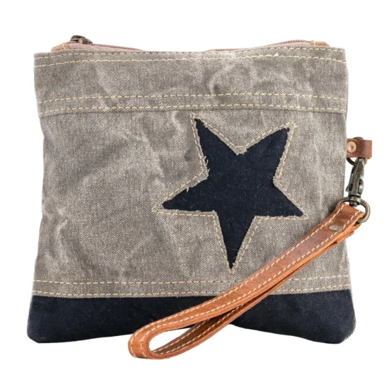 Tropical Canvas Clutch - Image 4