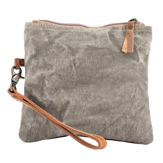 Tropical Canvas Clutch - Image 3