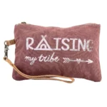 Wrinkle Red Small Pouch