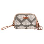 Grey Allure Makeup Bag