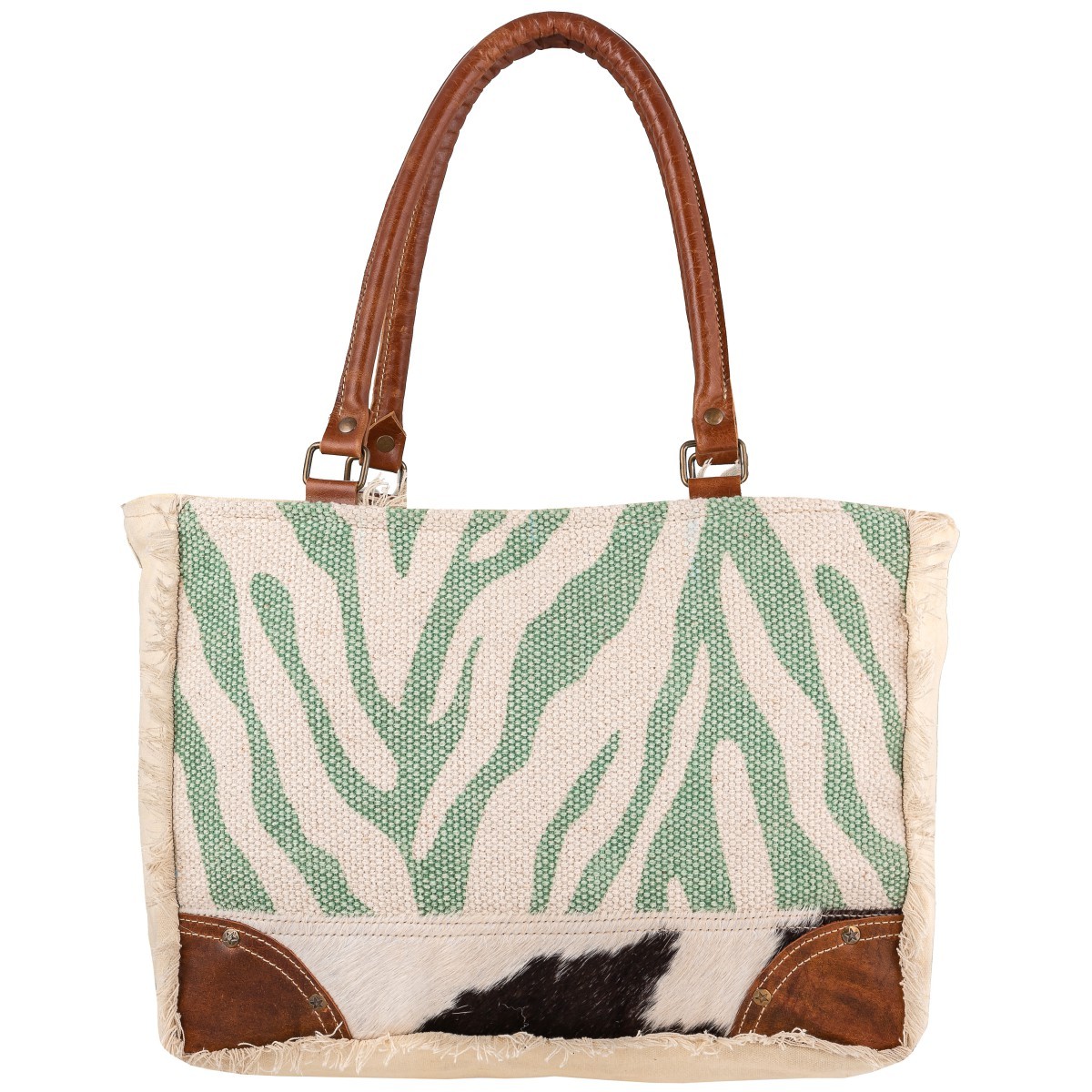 1194-1.jpg Green Wave Small Hand Bag - Image 1