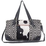 Black Mini Swan Duffle Bag
