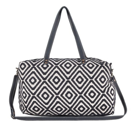 Black Mini Swan Duffle Bag - Image 3