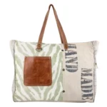 White Rugged Weekender Bag