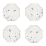 Glitzy White Coaster