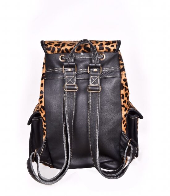 Owl Look Leopard Print  Backpack - Image 3