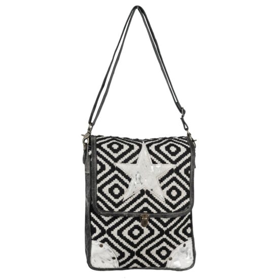 Glitzy Star Laptop & Messenger Bag