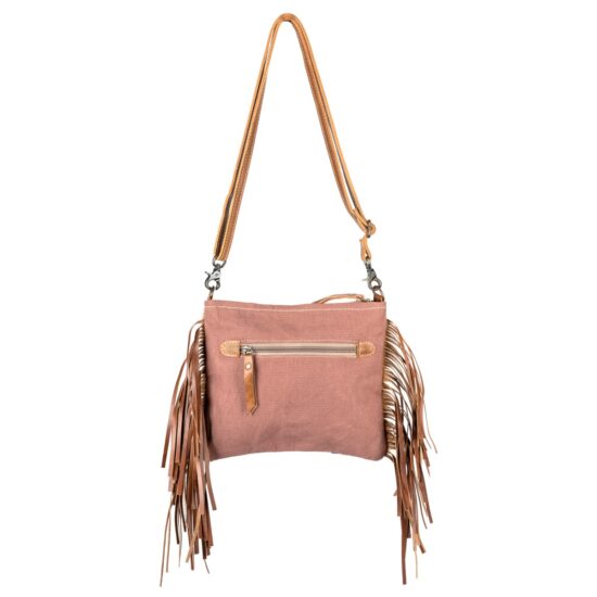 Gingham Fringe Crossbody - Image 2