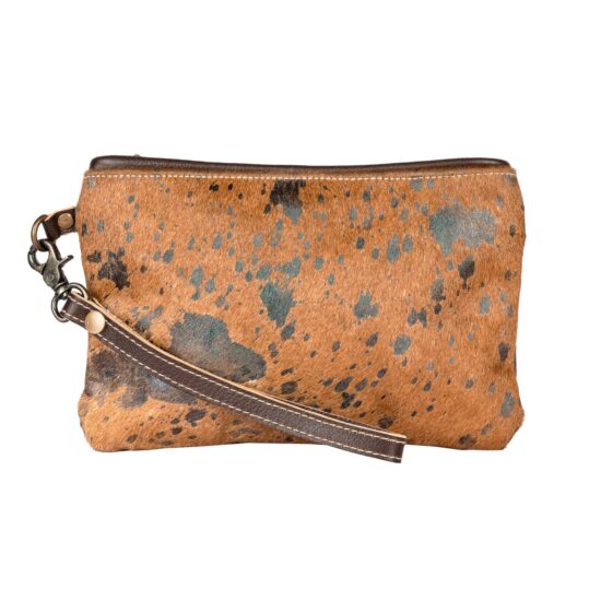 Glitzy Dark Brownish Pouch - Image 2