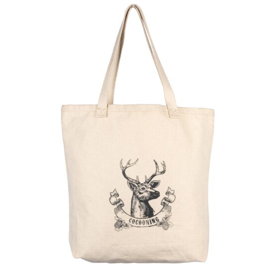 Coconing Print Shopping Bag