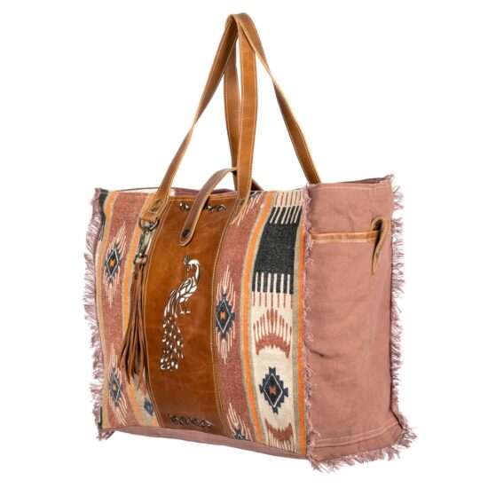 Peacock Weekender Bag - Image 2