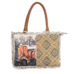Vintage Scooter Small Handbag