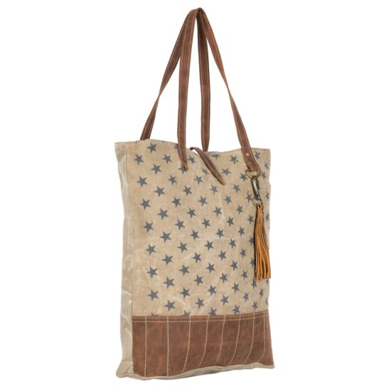 Black Star Tote Bag - Image 2