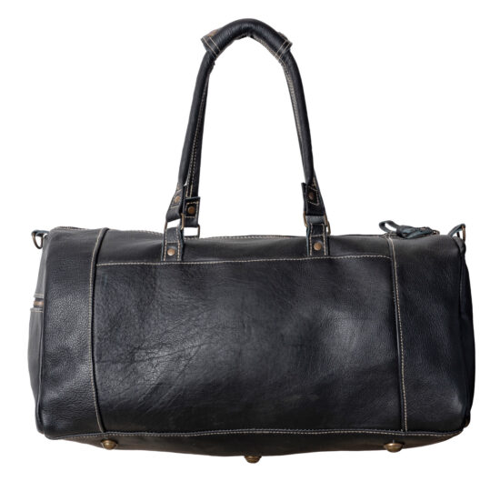 Vibrant Black Traveller Bag - Image 3
