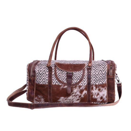 Rug With Hairon Traveller Bag
