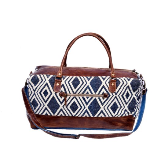 Blue Rug Traveller Bag - Image 2
