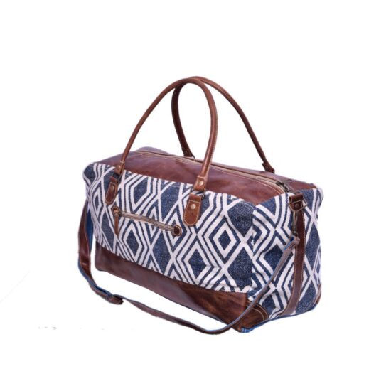 Blue Rug Traveller Bag - Image 3