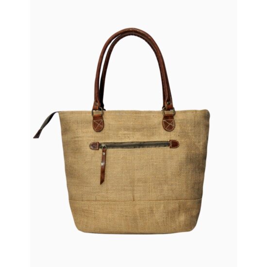 "Coffee…."  Print Jute Tote Bag - Image 2