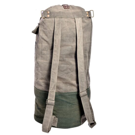 Round Army Style Traveller Bag - Image 3