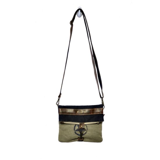 Star Print Faded Crossbody