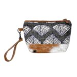 Clutch With Black Rug & Hairon