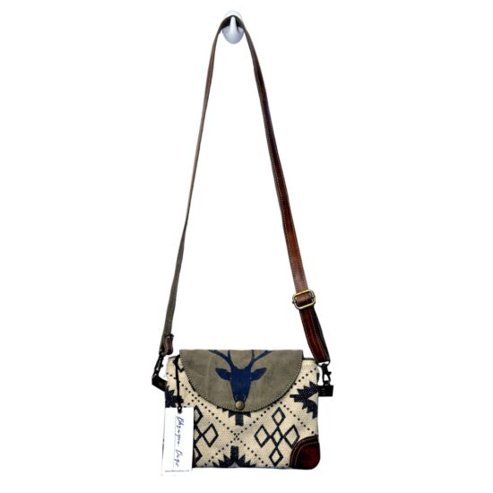 Deer Print Rug Crossbody