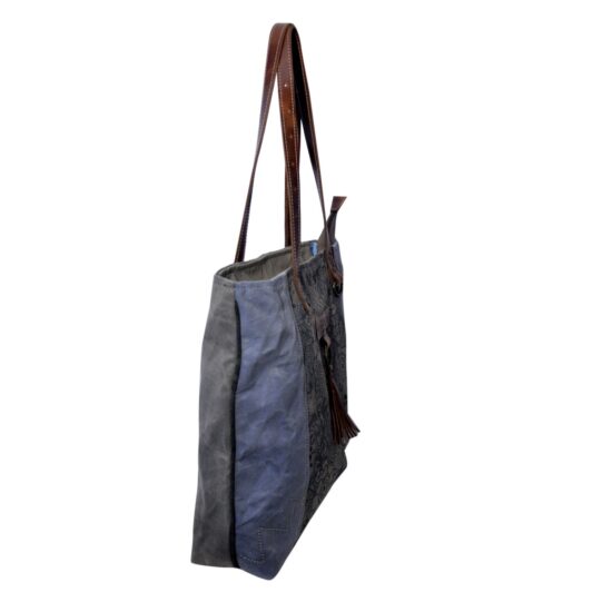 Floral Printed Tote Bag - Image 3