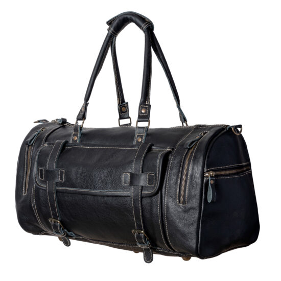 Vibrant Black Traveller Bag - Image 2