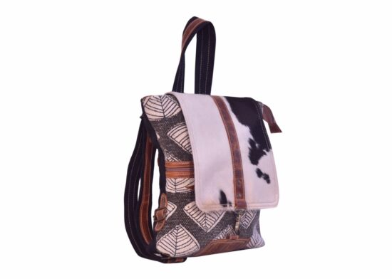 Rug With Hairon Flap Backpack - Image 2