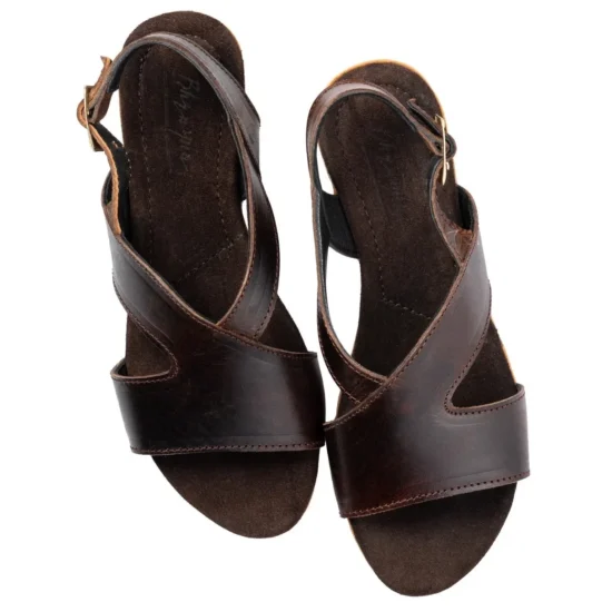 Dark Brown Sandals - Image 8