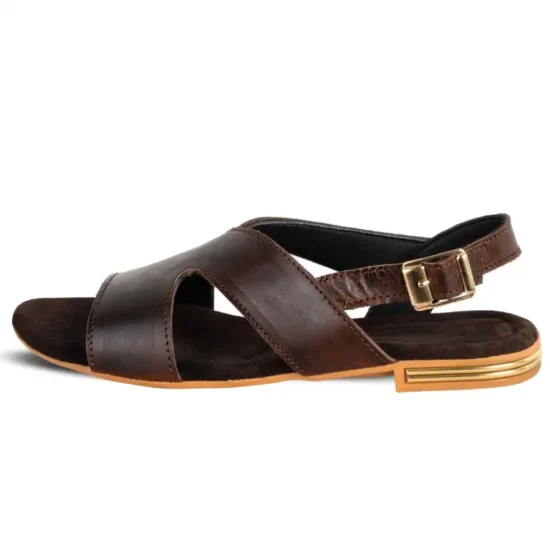 Dark Brown Sandals - Image 2