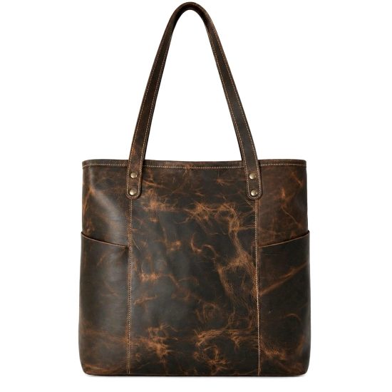 Leather Takeover Tote Bag - Image 2