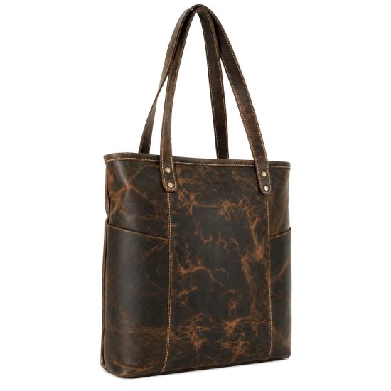 Leather Takeover Tote Bag