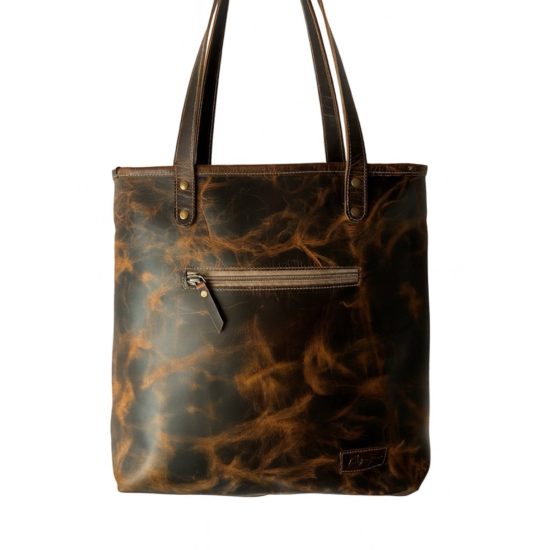 Leather Takeover Tote Bag - Image 3