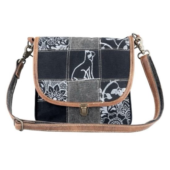 Caturday Crossbody Bag
