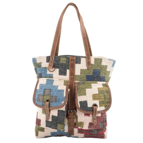 Multi - Colored Tote Bag