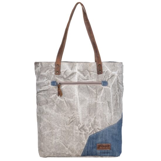 Marlowe Denim Tote Bag - Image 3