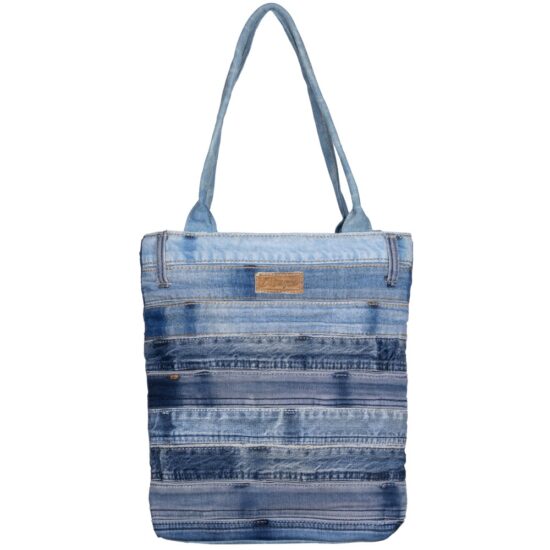 Magnolia Denim Tote Bag