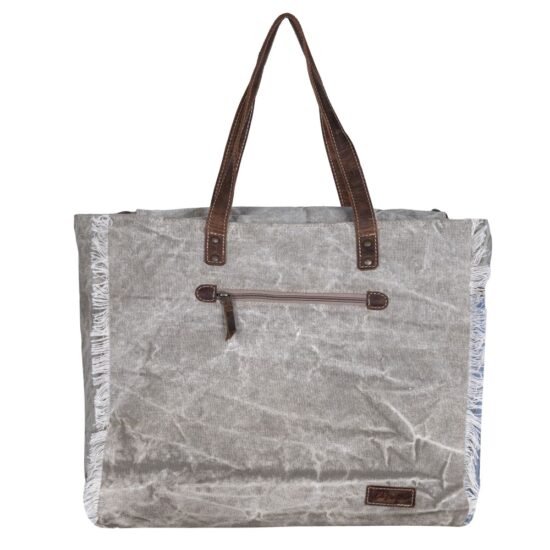 Lila Denim Weekender Bag - Image 3
