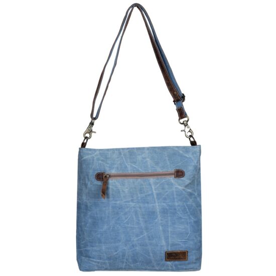 Lunarie Denim Shoulder Bag - Image 3