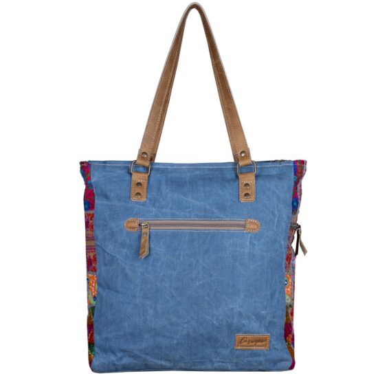 Kennedy Denim Tote Bag - Image 3
