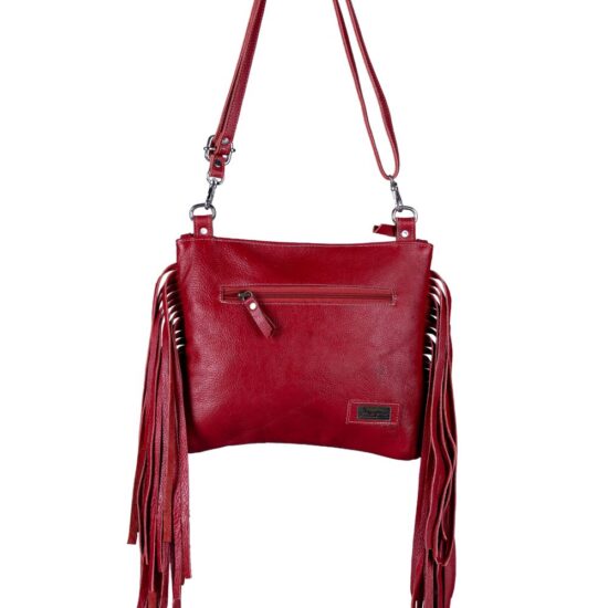 Voyage Red Crossbody Bag - Image 2
